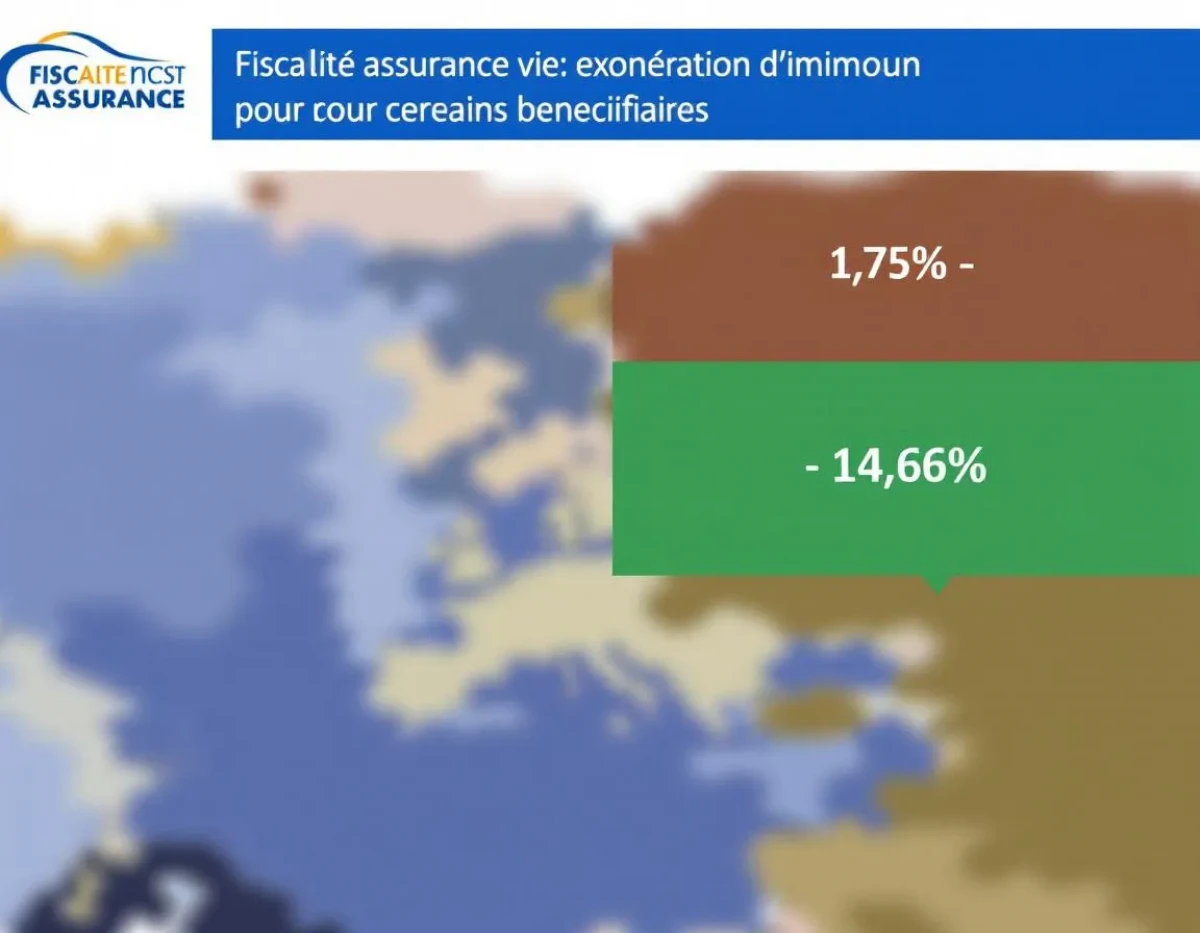 Fiscalité assurance vie : exonération d'impôt pour certains bénéficiaires