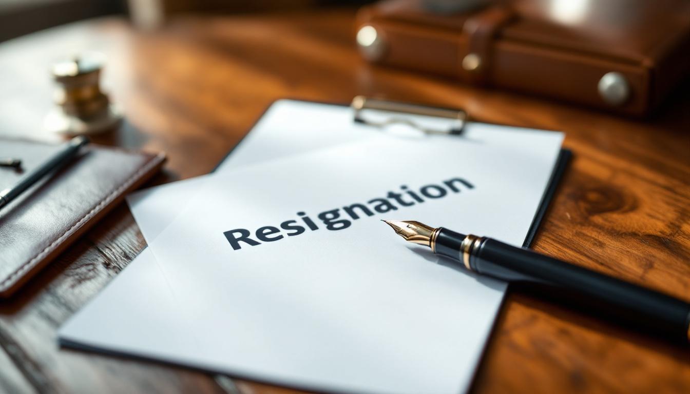Lettre de démission CDD : 3 erreurs à éviter absolument